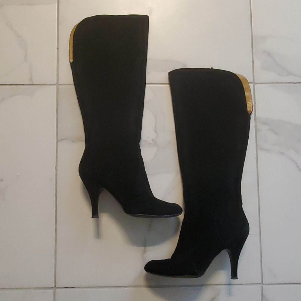 Nine West Black Suede boots